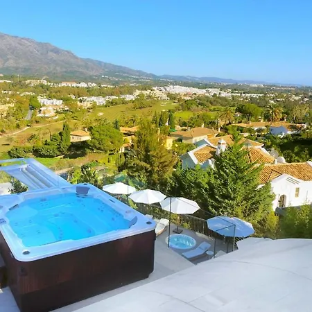 Villa 7 Bedrooms With Sea View Private Pool And Jacuzzi At 3 Km Away From The Beach Marbella