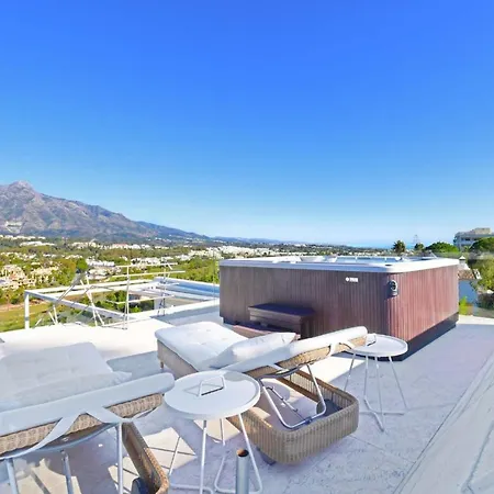 7 Bedrooms With Sea View Private Pool And Jacuzzi At 3 Km Away From The Beach Villa Marbellac
